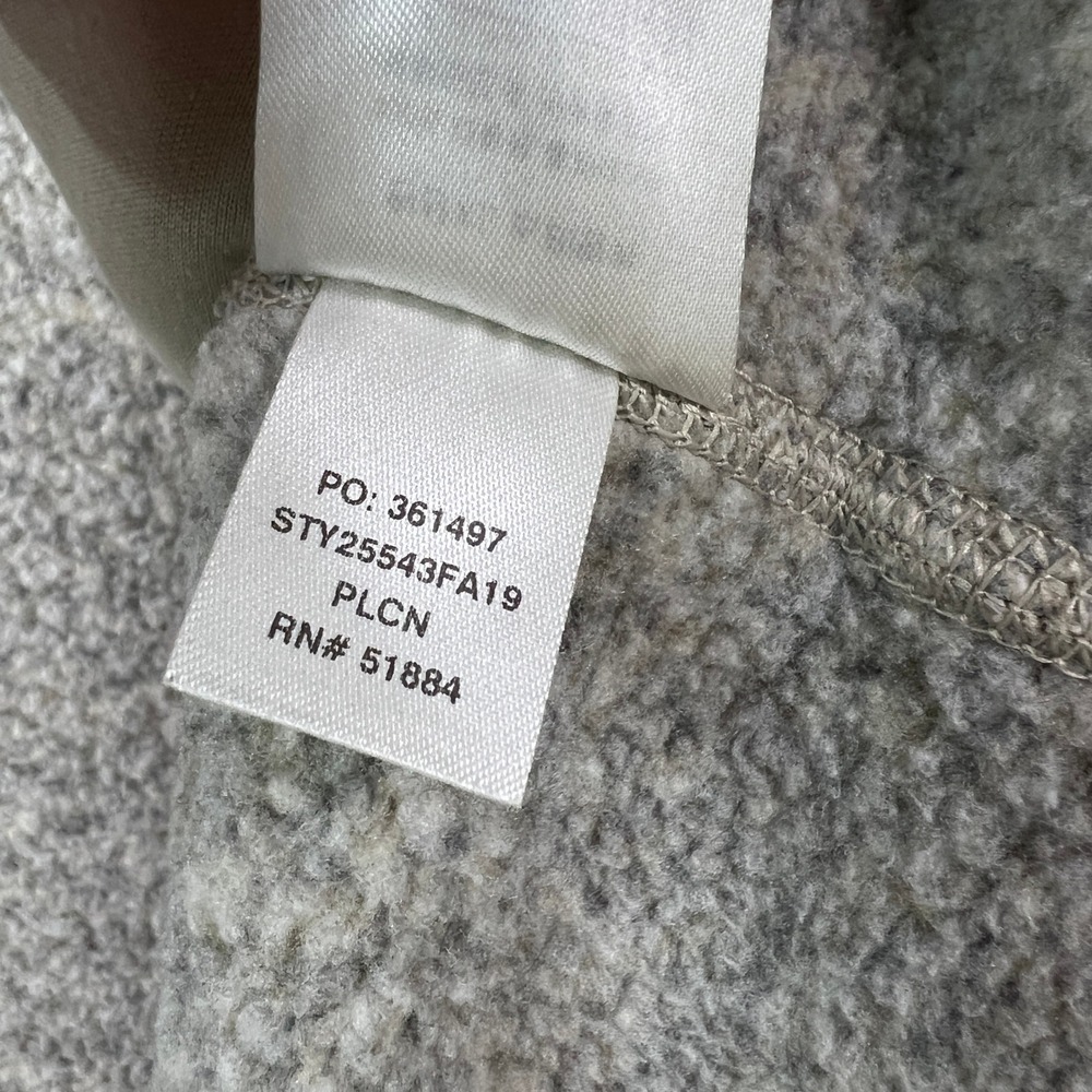 Patagonia Better Sweater Jacket Womens XL Gray Full Zip Fleece Outdoor - Picture 7 of 8